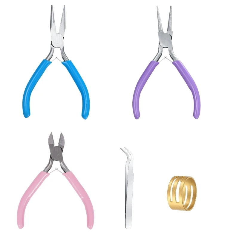 Jewellery Pliers Tools Include Needle Nose/Chain Nose/Wire Cutters Tweezers