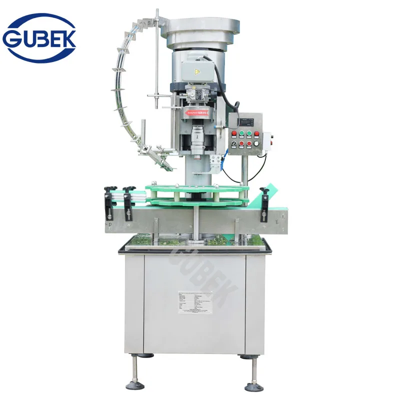 Glass Bottle Ropp Capping Machine For Aluminum Caps Automatic