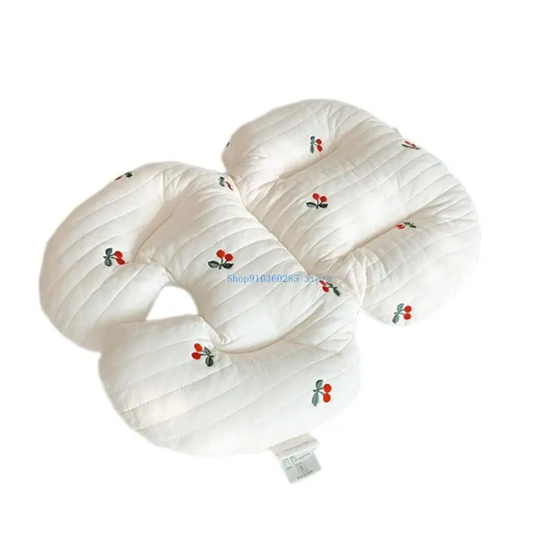 K9FF كرسي طعام للأطفال وسادة مقعد وسادة بطانة حصيرة وسادة تنفس للفتيات الفتيان #3