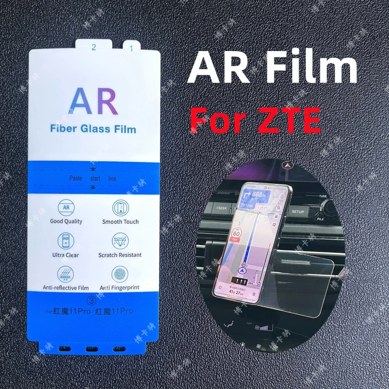 

2 шт. антибликовая пленка AR для ZTE Nubia RedMagic 11 Pro+, улучшающая качество изображения на экране, защитная пленка AR для экрана Nubia RedMagic 11 Pro