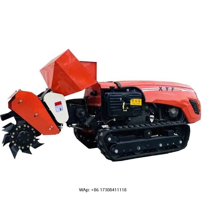 Remote Control Mini Cultivator Power Tiller Agriculture Garden Tractor Tillers for Orchard