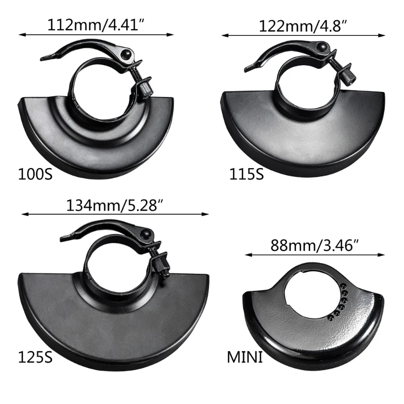Protector amoladora angular Material metálico para tipo 100/115/125