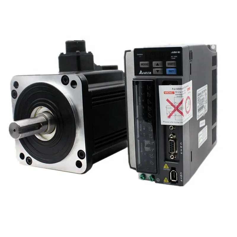 Delta 400w 0.4kw 220v ECM-A3L-CY0604SS1 + ASD-A3-0421-M servo motor Servo Drive for servo button machine