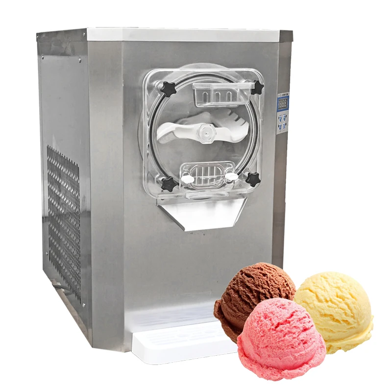 

Factory Outlet Batch Freezer Gelato Machine Commercial Desktop Hard Ice Cream Machine