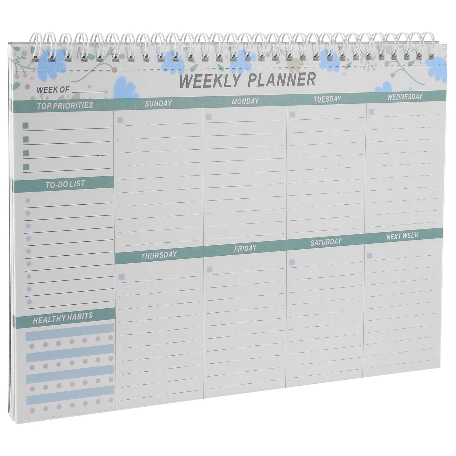 Notebook Planning Notebooks Notepad Notes Daily Schedule Calendar to Do Weekly Tear off Office