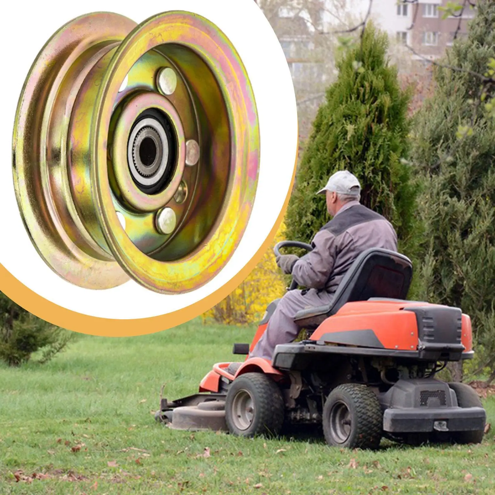 

Idler Pulley 532165888 High Reliability Easily Install 5321314-94 173438 Professional 5321658-88 173437 532131494 Replacement