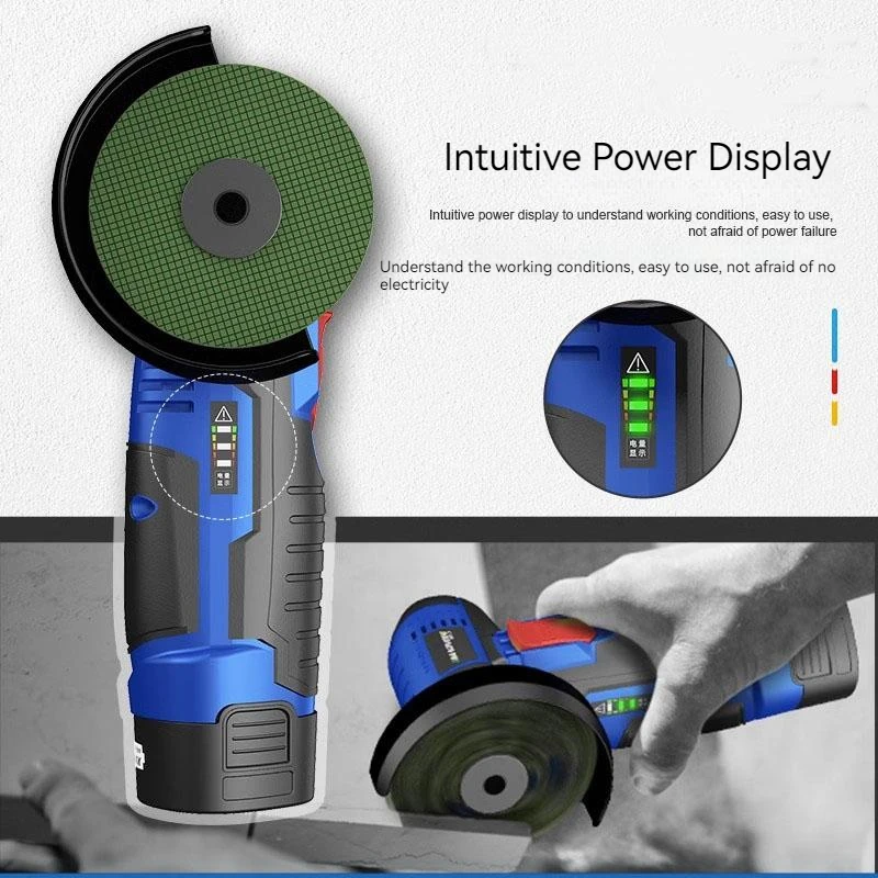 Mini Brushless Abrasive Mill Lithium Battery Small Hand -grinding Micro  Charging Worn Polished Machine Electrical Cutting