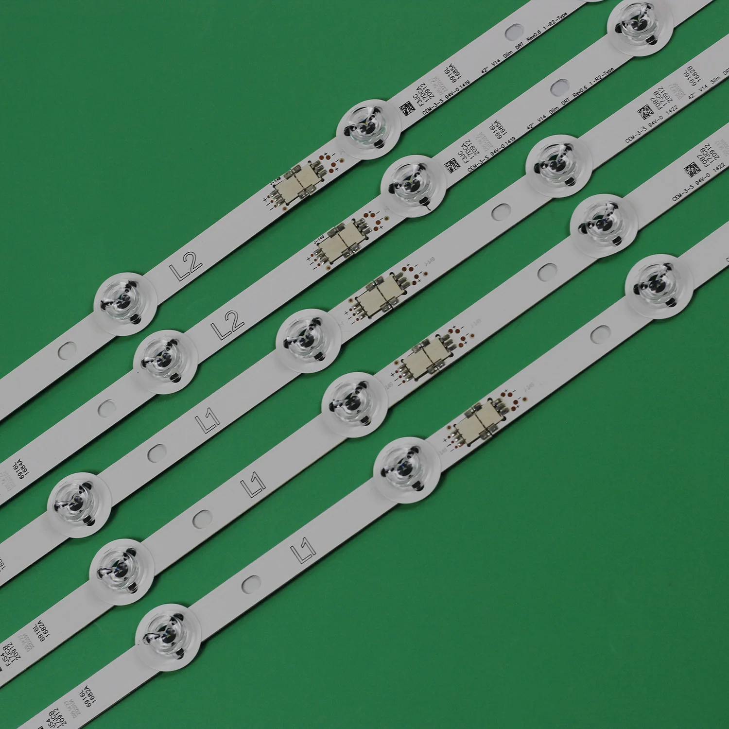 Striscia di retroilluminazione a LED per 42LB6800 42LB68V 42LB6900 42LB7000 42LB7200 42LB731 42LB750 42LB672V 42LB674V 42LB676V