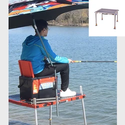 Hollow Out Fishing Platform New Ultra Light Aluminum Alloy New Large Fishing Platform Fishing Platform 2024 New Platform