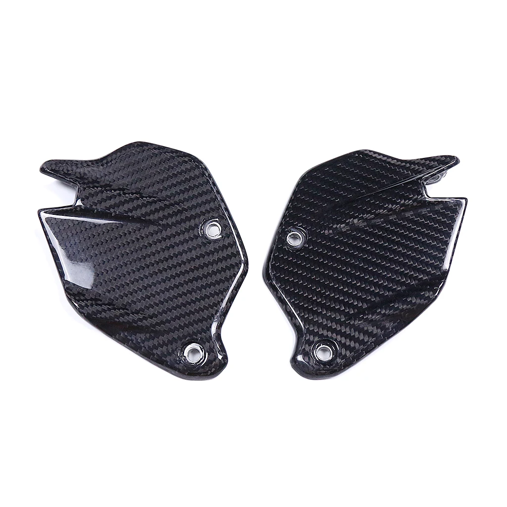 For BMW F900 XR F900XR F 900 XR 2020 2021 2022 2023 2024 100% Carbon Fiber Heel Guards Plates Fairings Motorcycle Accessories