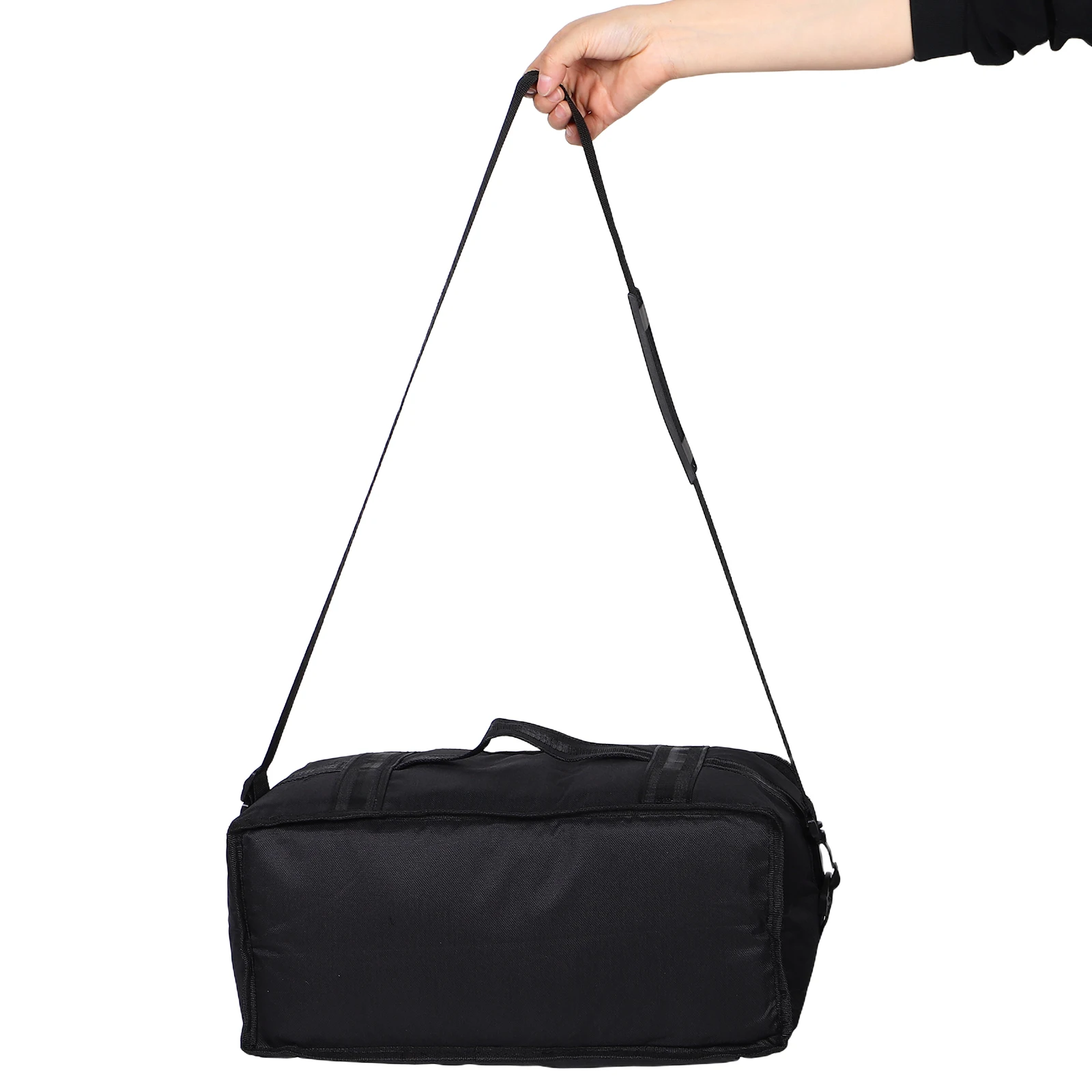 

Portable Hand-patch Drum Bag Oxford Cloth Storage Case Black Shoulder Pouch Large Capacity Lightweight Waterproof Instrument