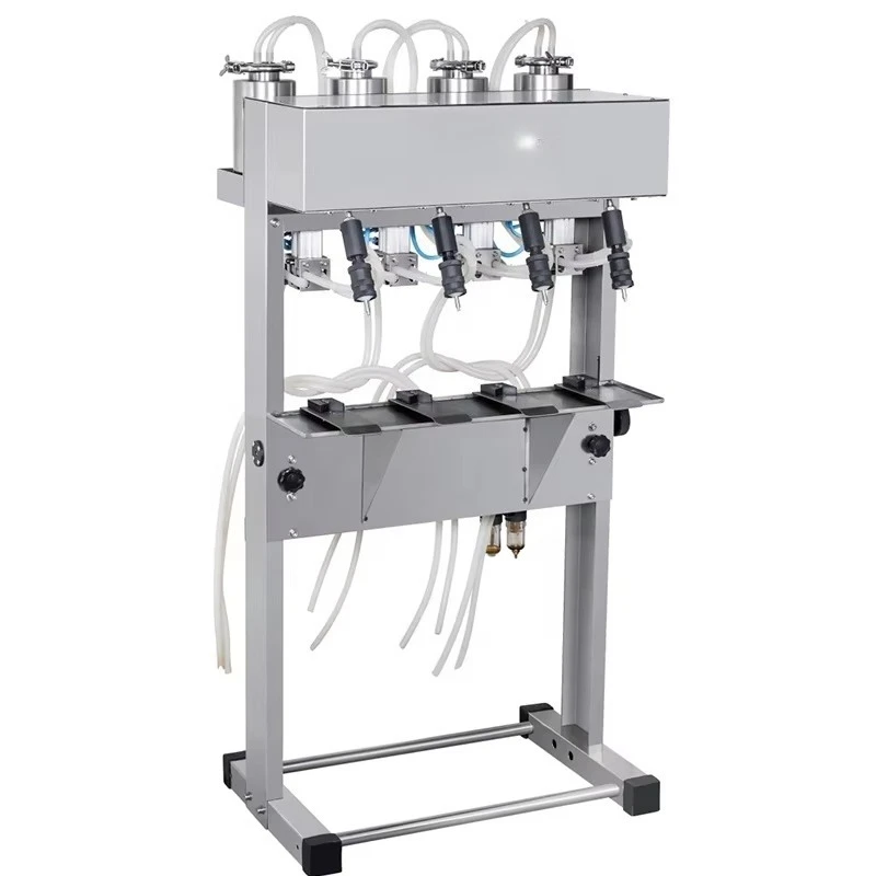 

Manual 4 Heads Perfume Vacuum Filling Machine Suitable for Small Batch Production Simple-to-operate
