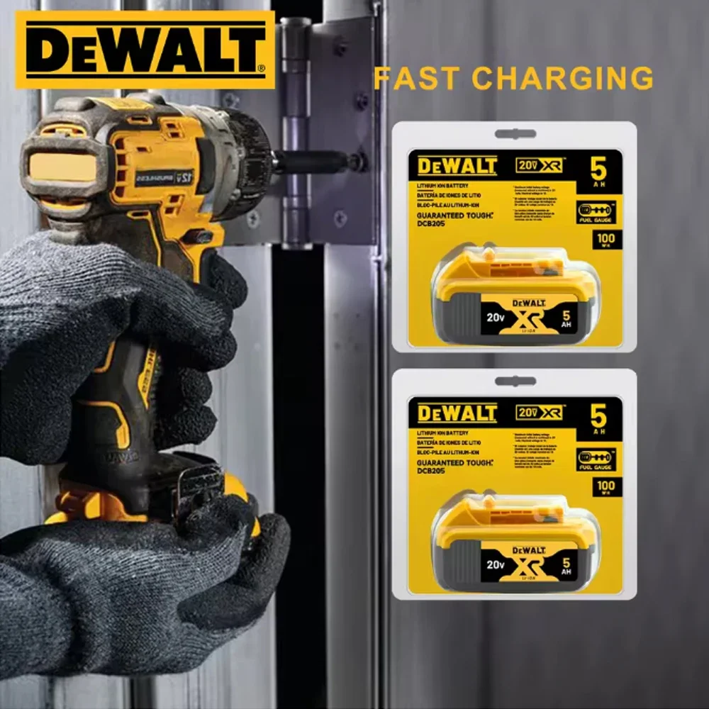 

Оригинальный аккумулятор DEWALT 5AH 6AH 2AH DCB609 18 В 20 В 60 В литий-ионный аккумулятор для Dewalt DCB204 DCB205 DCB206 DCB609 DCB184 DCB200