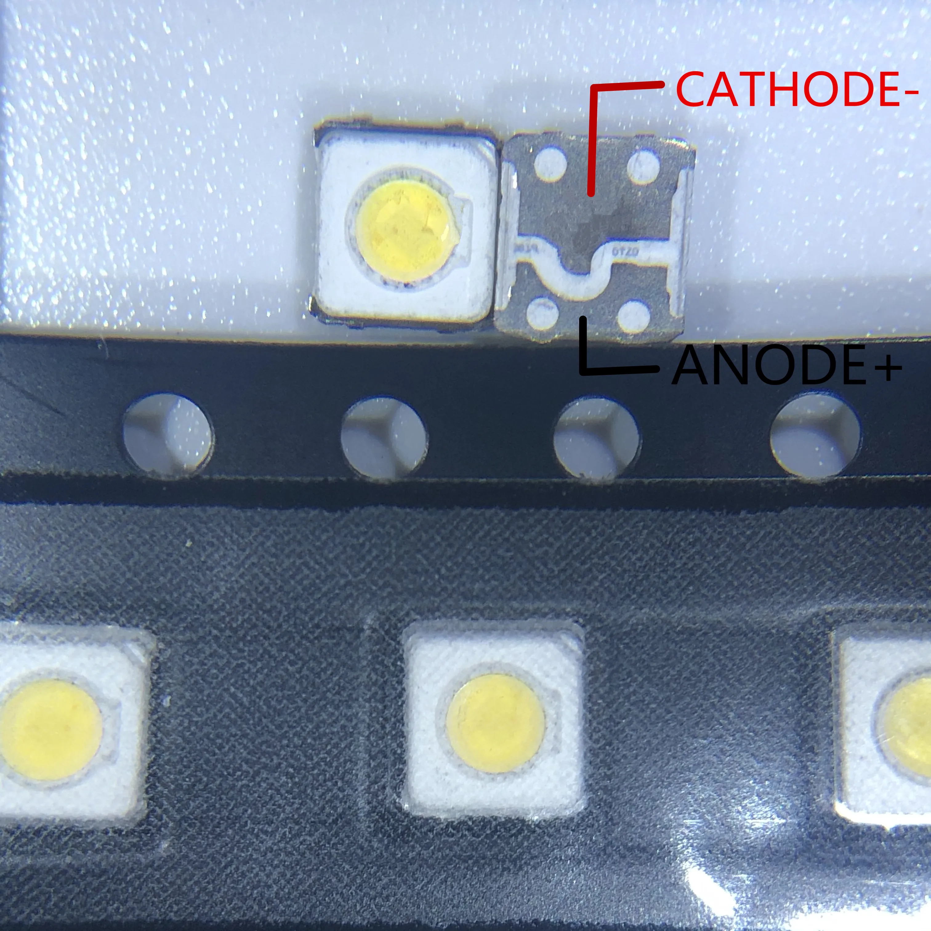 Wholesale 200PCS Samsung LED TV Backlight SMD 1W 3537 3535 SMD LED Cool White 3V 300ma For Samsung TV Repair