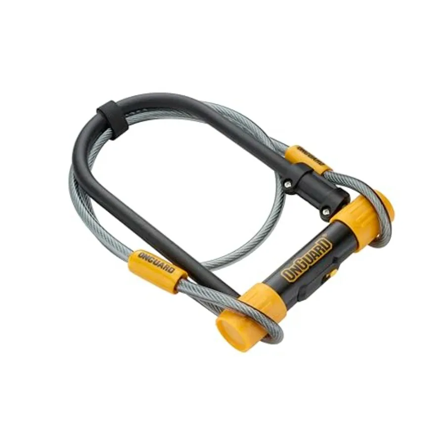 

Bulldog STD U-Lock with 4 ft Cable 13 mm Hardened Steel Shackle 115 × 230 mm X2P Double Bolt Lock, Z-Cylinder Core, 5 Keys and