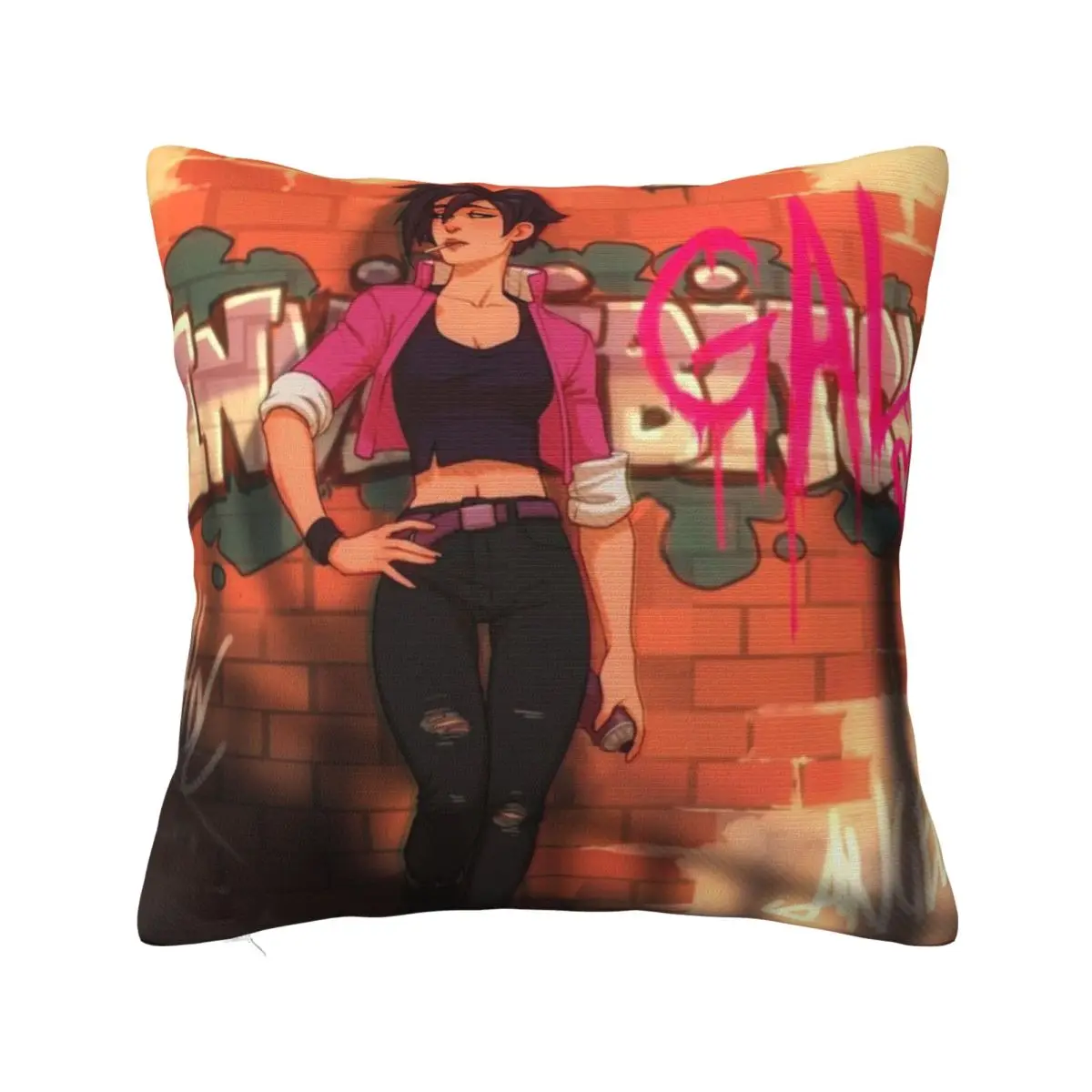 Dispatch Pillowcases Stuff Printing Polyester Cushion Cover Decoration Throw Pillow Case Cover Seater Zipper 40*40cm Multi-Size