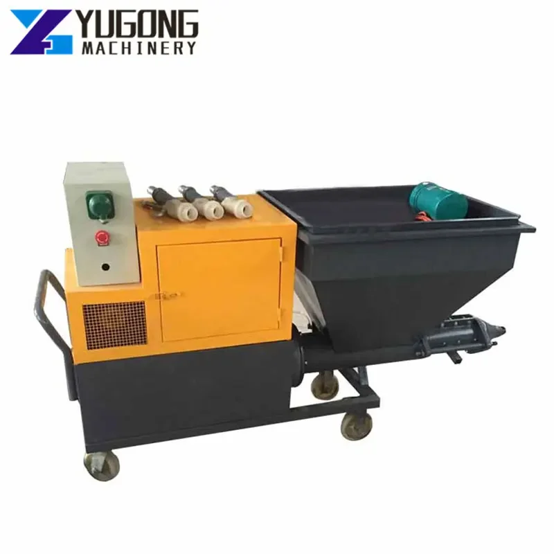 YG318 Automatic Wall Cement Spray Plaster Machine For Construction Electric Cement Mortar Spraying Machine Sand Cement Sprayer