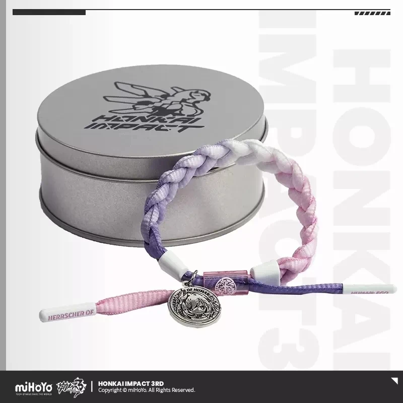 miHoYo Official Game Honkai Impact 3 DIY Braided Bracelet FU HUA EDEN ELYSIA Cosplay Anime VALKYRIES Accessories Wristband Gift