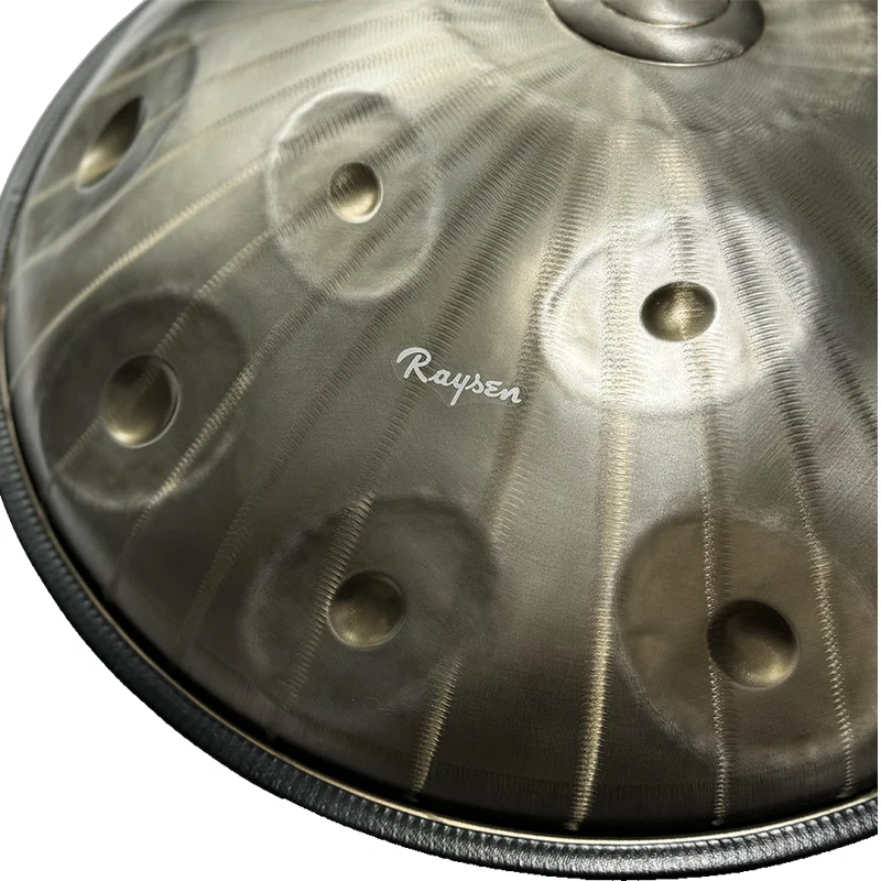 Handpan 12+4 Note Solar Silver Handpan Custodia Handpan da 22 pollici