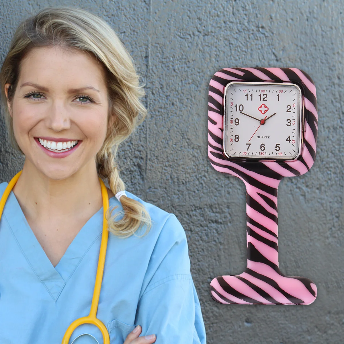 Рисунок 5 - силиконовые часы с квадратным принтом