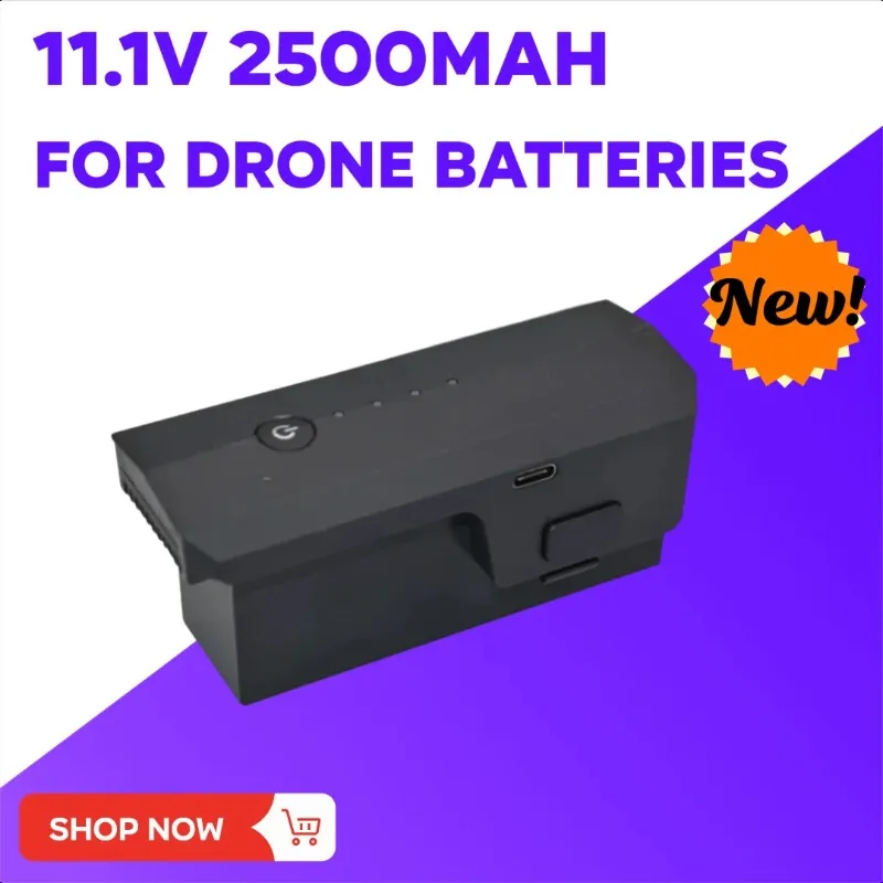 

11.1V 2500mAh for SJRC F11S 4K Pro Drone Battery F11 4K Camera 5G GPS Dron Accessories RC Quadcopter Parts