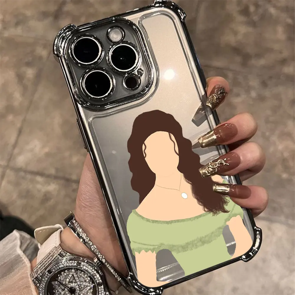 The Vampires Diaries Damons Placcatura Cassa Del Telefono Per Samsung S25 S24 S23 S22 S21 S20 Note20 Edge Plus Ultra 4G 5G Anti Caduta Airbag