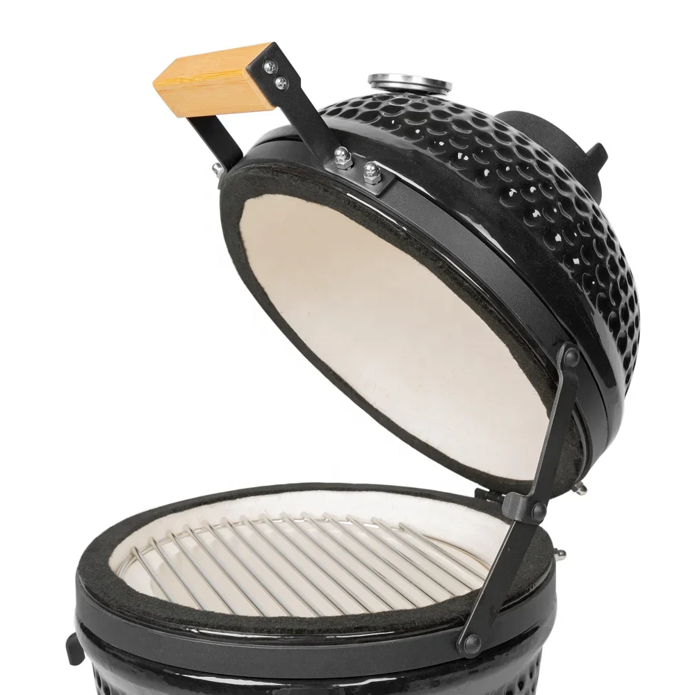 SEB / STEEL EGG BBQ KAMADO mini Wholesale Bbq Smoker, bbq japonais kamado outdoor egg Barbeque charcoal grill kamado ceramic