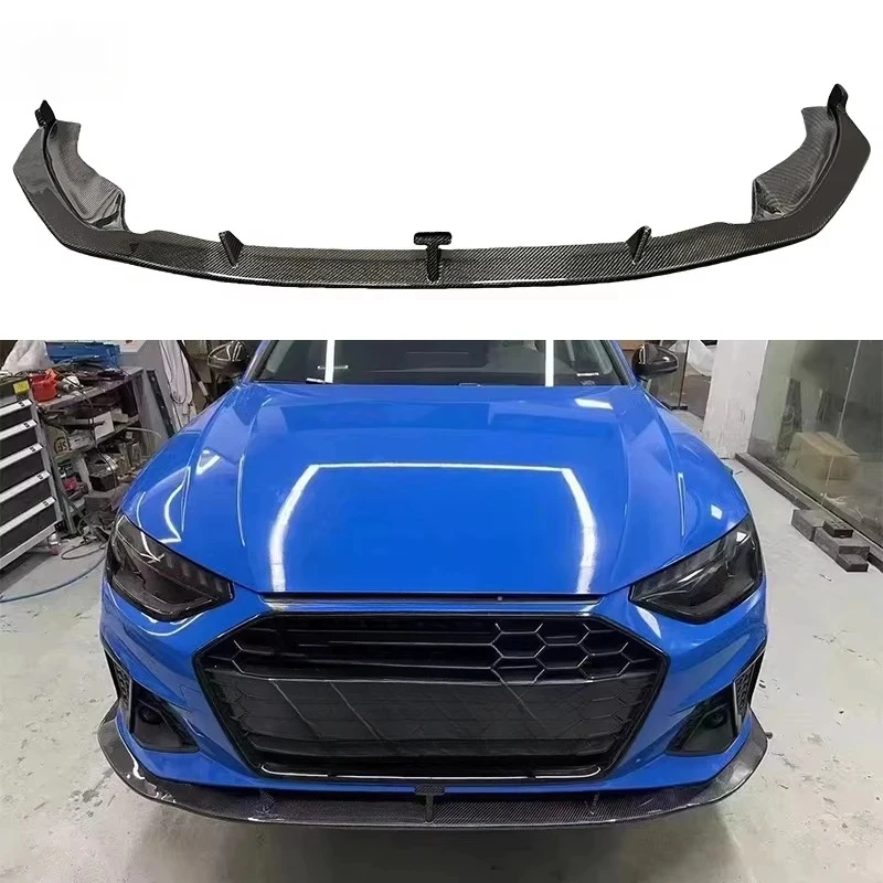 

Заводская цена, карбоновый передний сплиттер в стиле KB, спойлер для переднего бампера, автомобильный передний спойлер