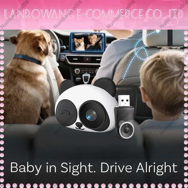 Wireless CarPlay Adapter Baby Monitor Camera Wireless CarPlay Box Rearview Convert Wired to Wireless CarPlay