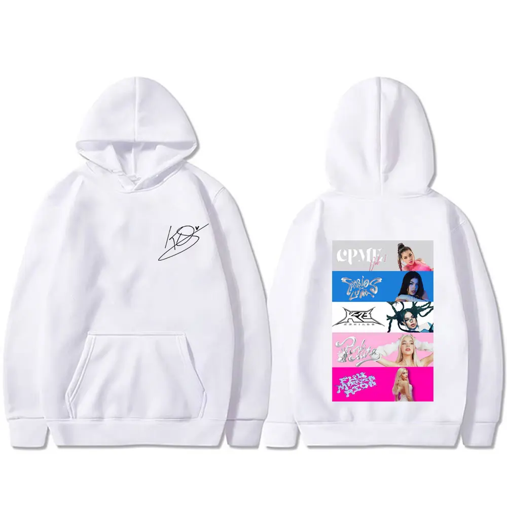 

Singer Kenia Os K Album Cover Hoodie Men Women Fashion Pop Music Streetwear Male Vintage Casual Hoodies Man Oversized Pullover