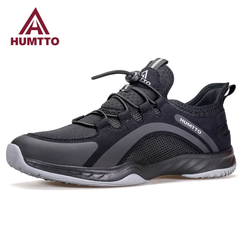 HUMTTO Breathable Men\'s Sports Shoes for Men Outdoor Gym Sneakers Luxury Designer Man Trainers Brand Casual Mens Running Shoes