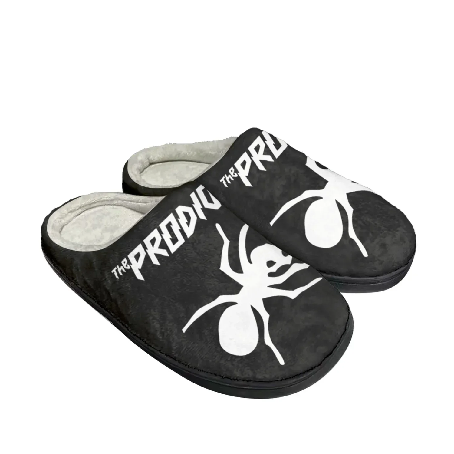 

Домашние тапочки The Prodigy Rock Band Punk из хлопка на заказ, мужские и женские, плюшевые, для спальни, повседневные, теплые, термостойкие