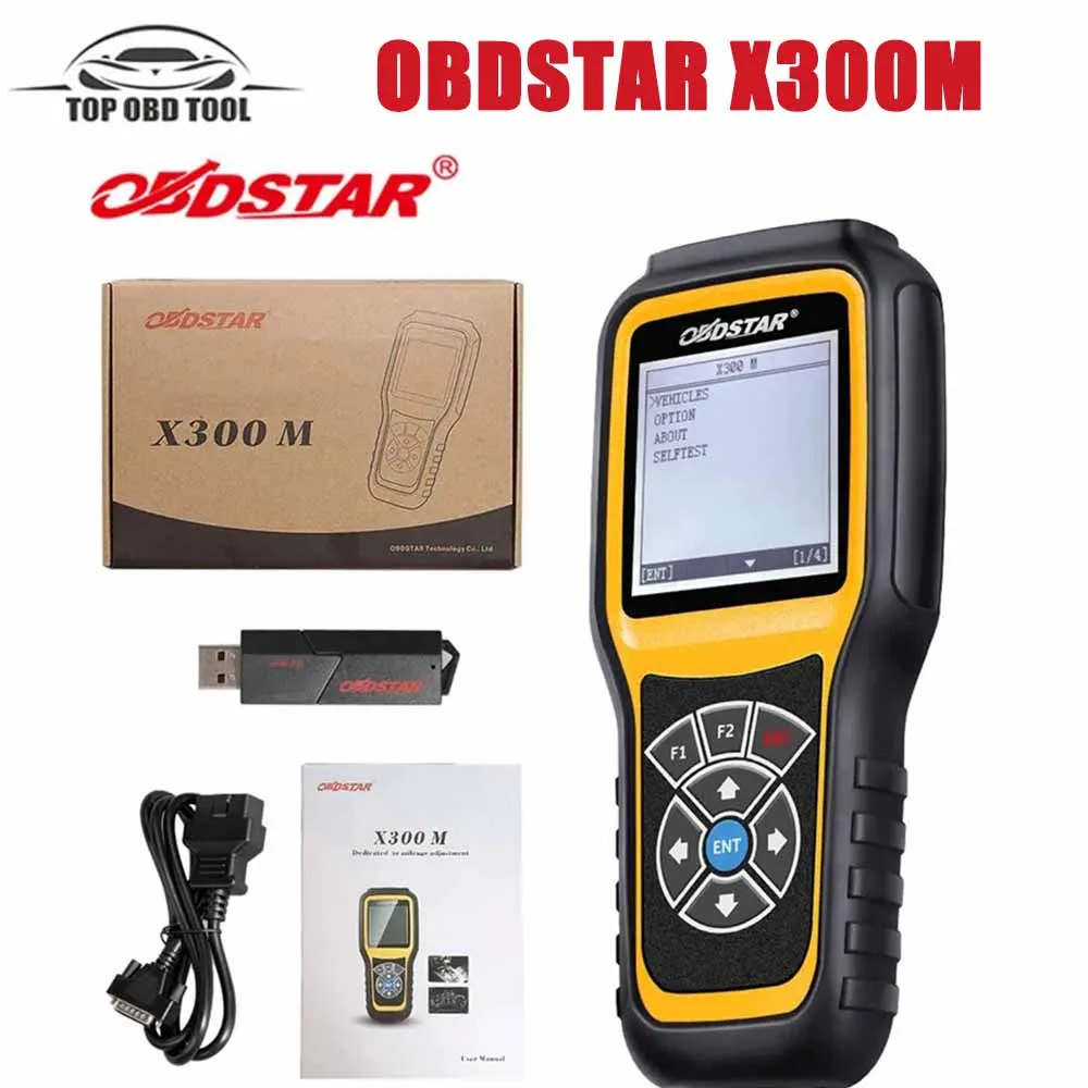 2024 Mileag-e Adjustment X300M Tool OBDSTAR X300M For Mercede-s Ben-z BDII Support for Cluste-r Calibratio-n Adjustmen-t Tool