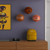1/3pcs-Ball Rack Basketballs Football Storage Shelf Wall Mount Holders for Bedroom Stand Iron Shelves Metal Fitness