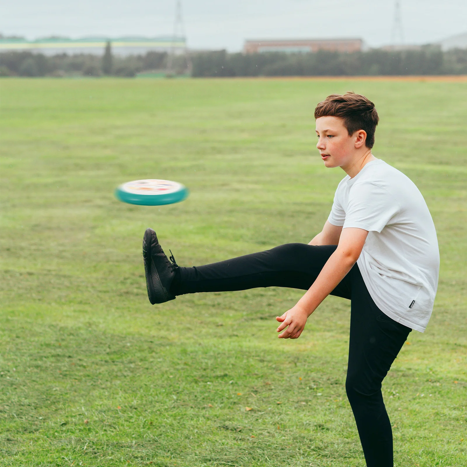 Disco volador suave para niños, portátil, ligero, con estampado de dibujos animados, juego al aire libre para padres e hijos, playa, Camping, fiesta en el jardín