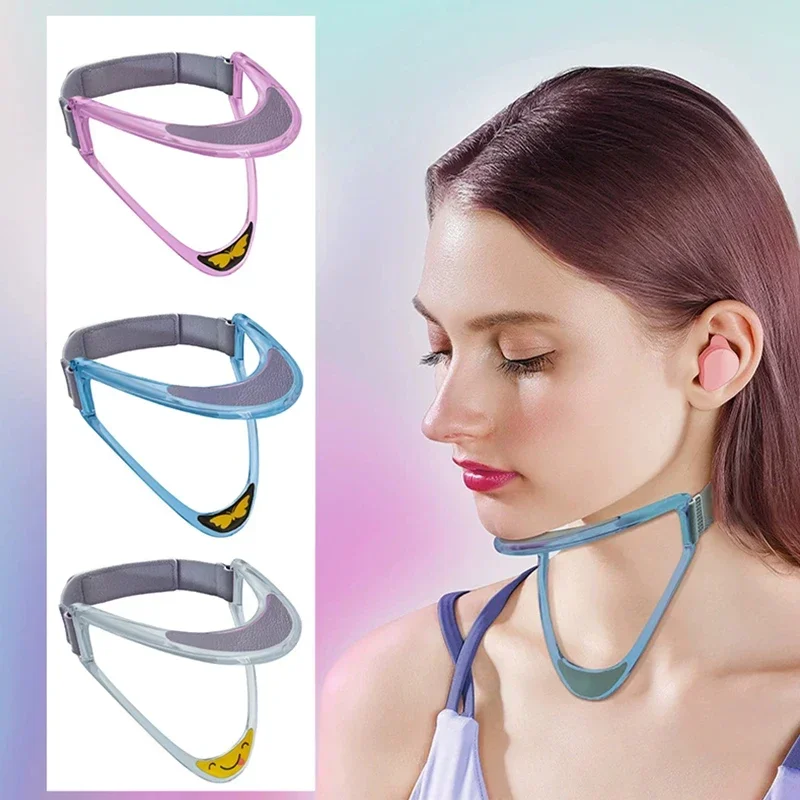 Thin Double Chin Adjustable Cervical Traction Device Neck Support Spine Posture Correction Neck Traine Face Lift Devices