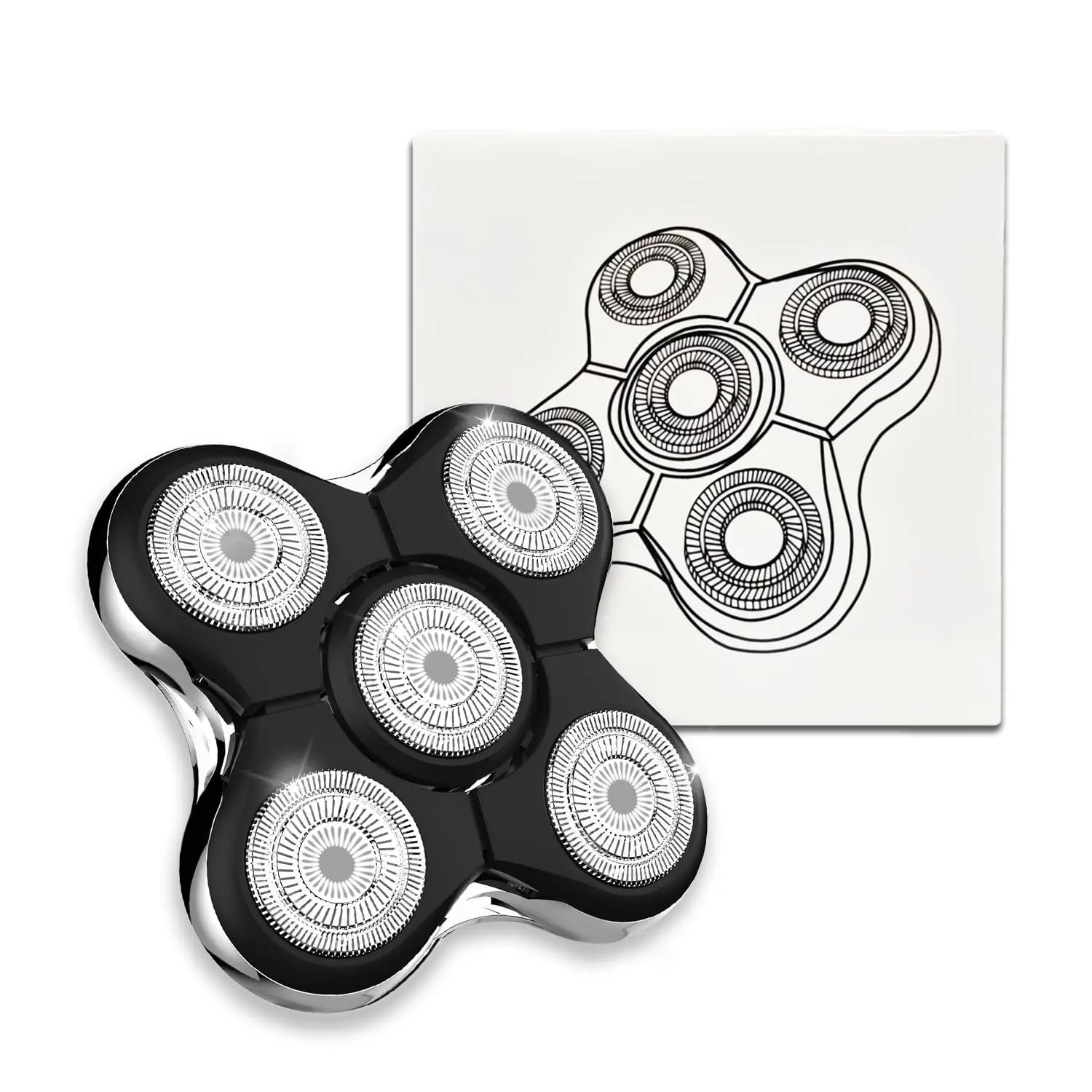 

Replacment Heads Blades Compatible with Remington Balder Pro Head Shaver XR7000 & XR1500 Electric razor XR1501