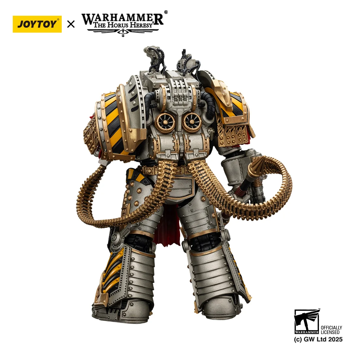 [Pré-encomenda] JOYTOY Warhammer 30K 1/18 Figuras de ação Iron Warriors Perturabo, Primarch of the lVth Legion Modelo Boy Gift