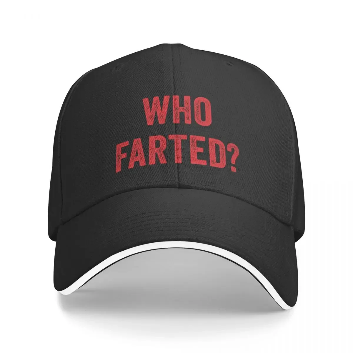 Funny Fart Gift, Who Farted Baseball Cap cute Custom Cap Sports Cap Women's 2025 Men's