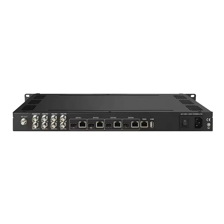 FN3308T Digital TV Headend System 16/24 in 1 ASI SFP Input to  RF/CATV Out DVB-T ISDB-T AIS-T Video Modulator