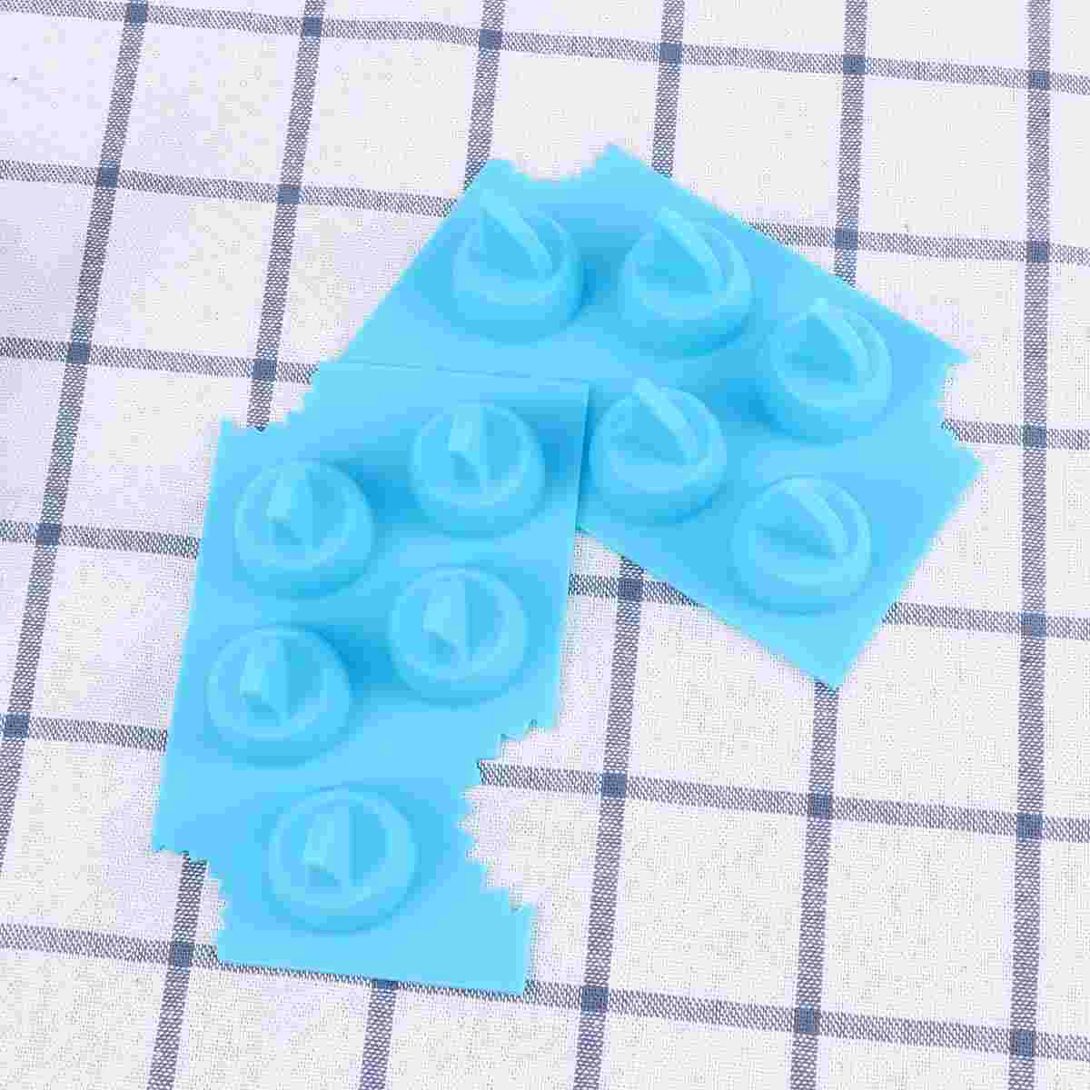 Silicone Shark Fin Ice Cube Tray DIY Ice Making Mold Creative Kitchen Accessories (Blue) ice cube trays