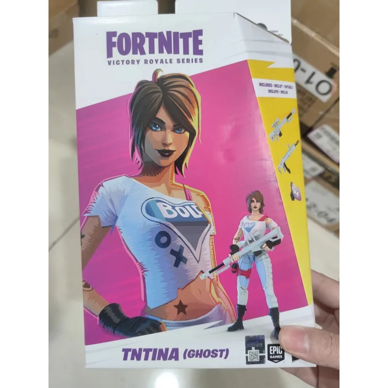 Fortnite Endless Victory Forest Dweller Punk ฟักทอง Airborne ทหารมือรุ่นจอแสดงผลของขวัญ Back To School อะนิเมะของเล่น