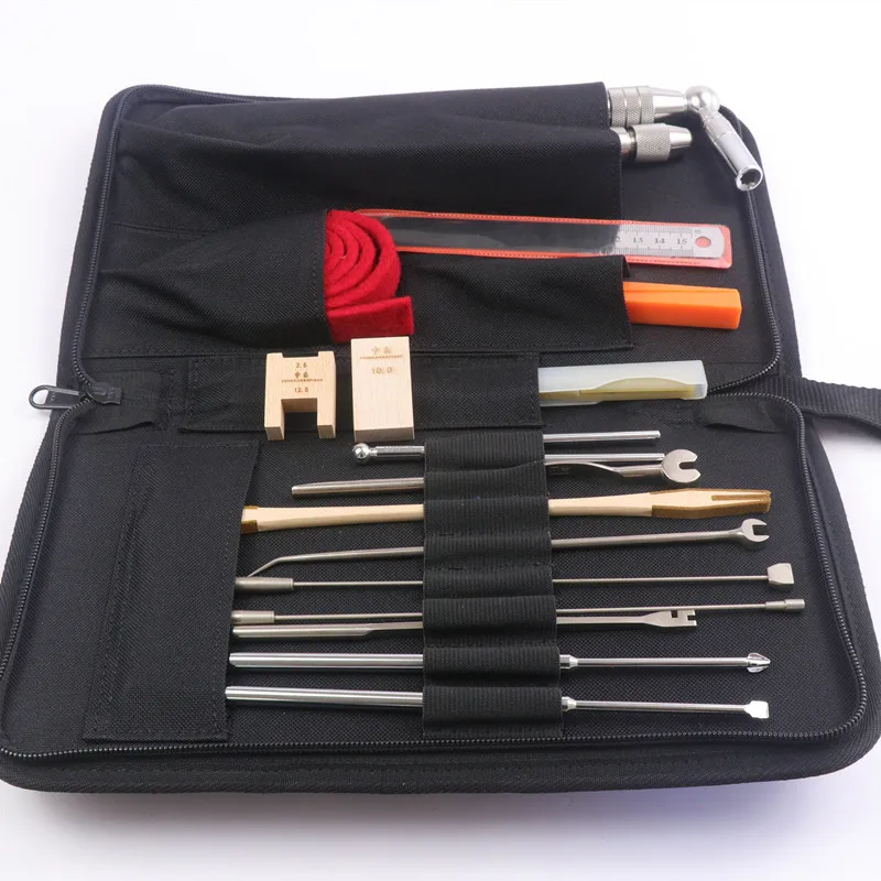 

Piano Repair Tuning Tool, Tuning Tool Set, 19-piece set, suitable for professional piano repairs.