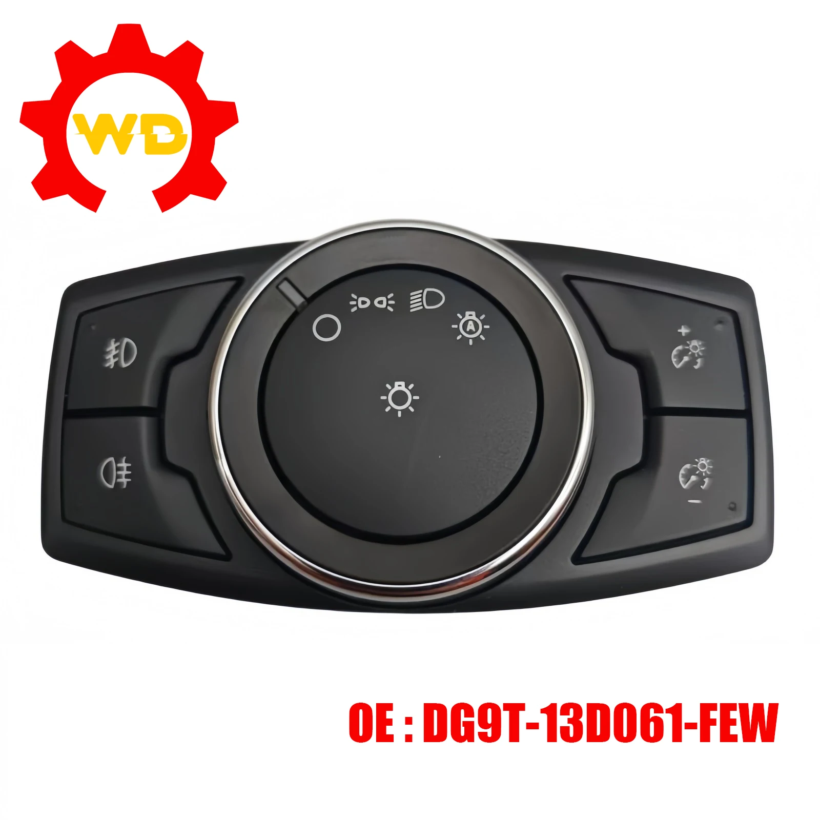 

DG9T-13D061-FEW Fog Light Control Switch For Ford For Mondeo V2014-19 Practical Switch Perfect Match Car Accessories DG9Z11654FB