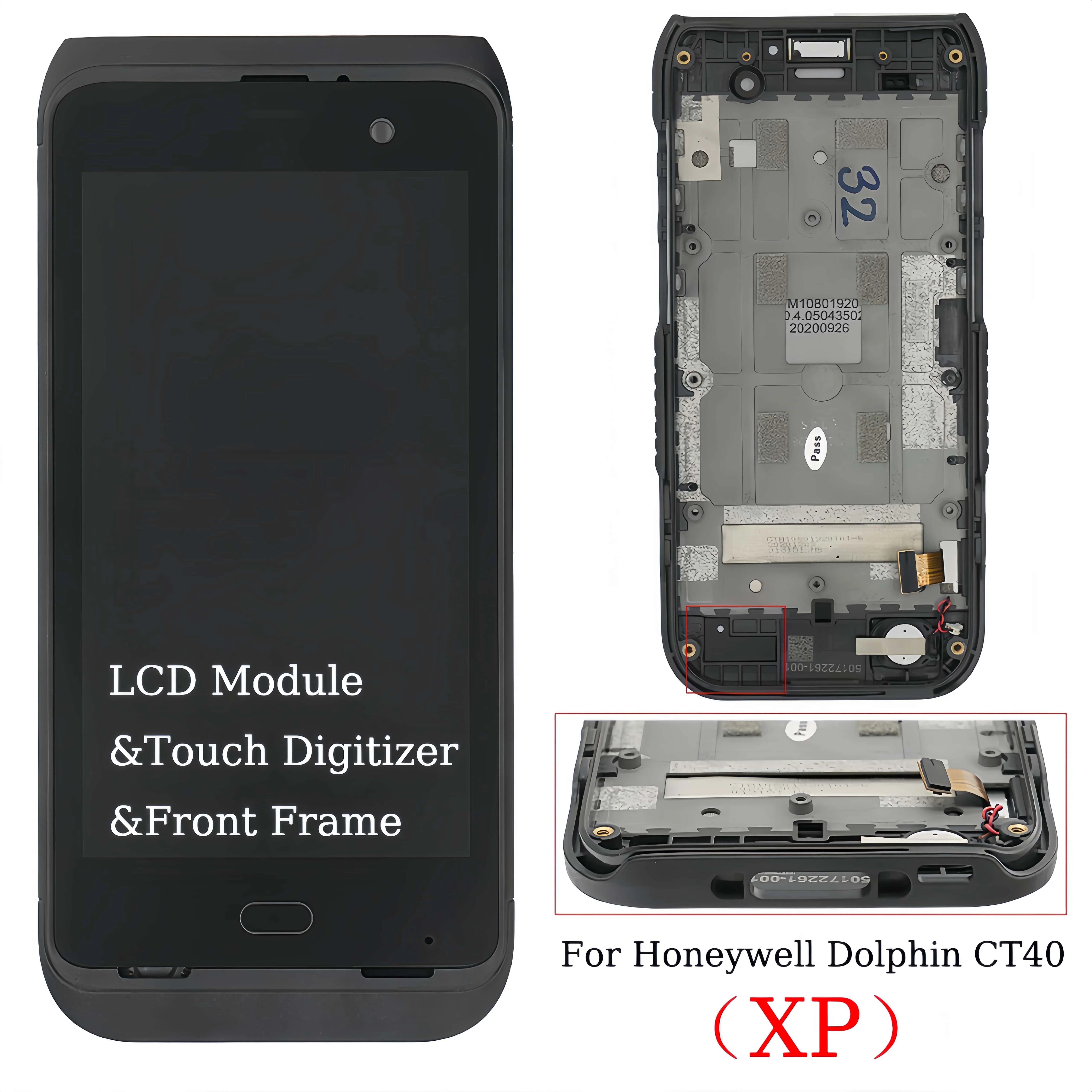 ☑️NEW LCD with Touch with Front Cover Replacement for Honeywell Dolphin CT40 XP☑️