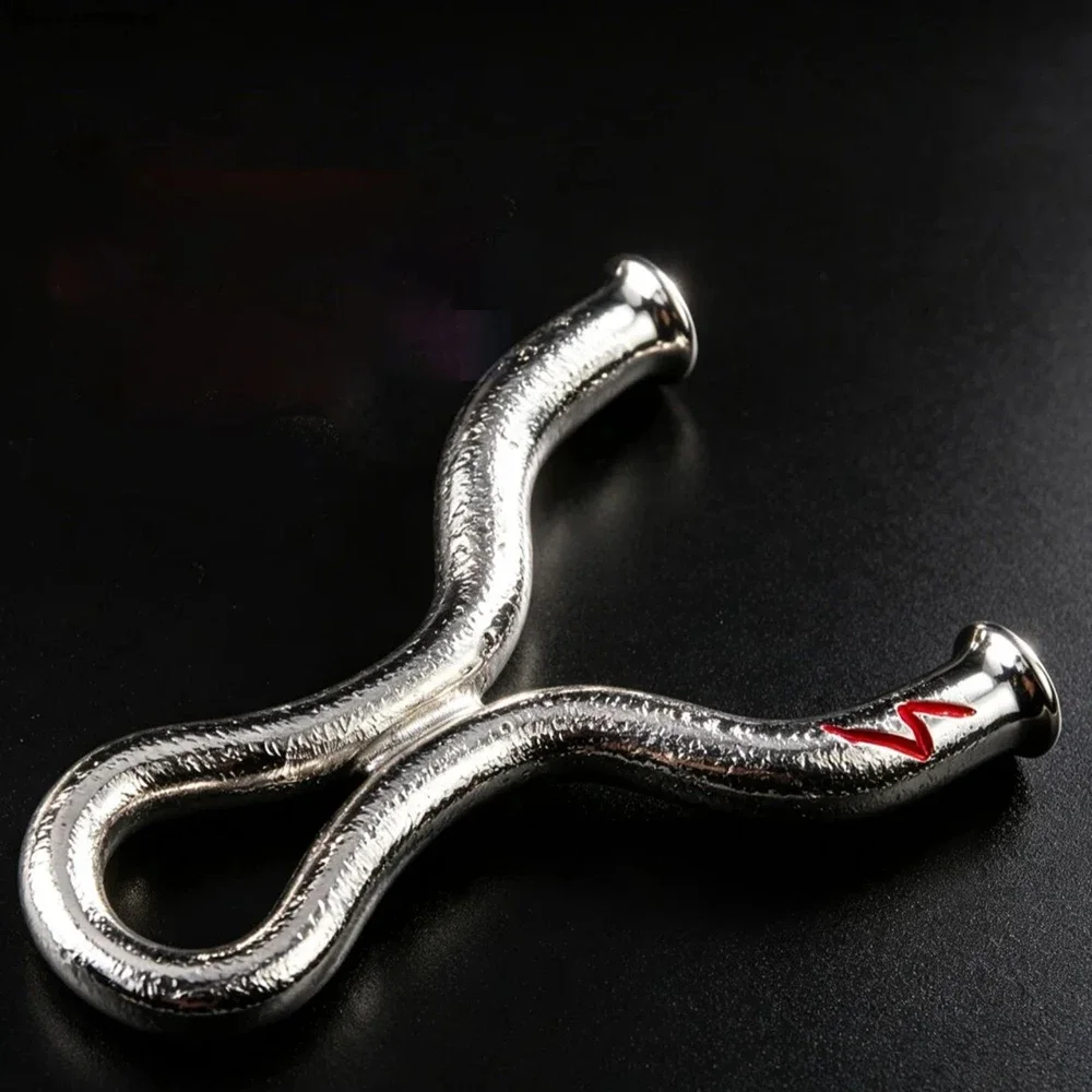 High Quality Hammered Stainless Steel Round Head Slingshot 630 Super Hard Steel High Precision High Power Hunting Shooting Sling
