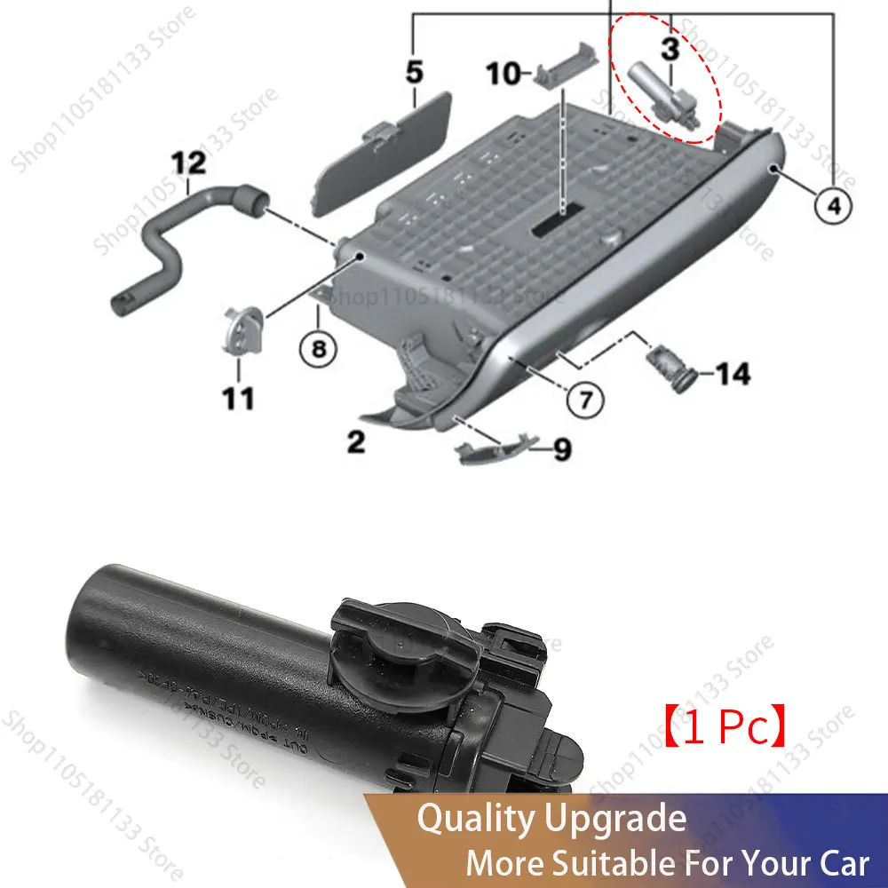 For BMW Mini Car Glove Box Toolbox Damper Spring Brake Element For BMW MINI Coupe F55 F56 F60 51169227250