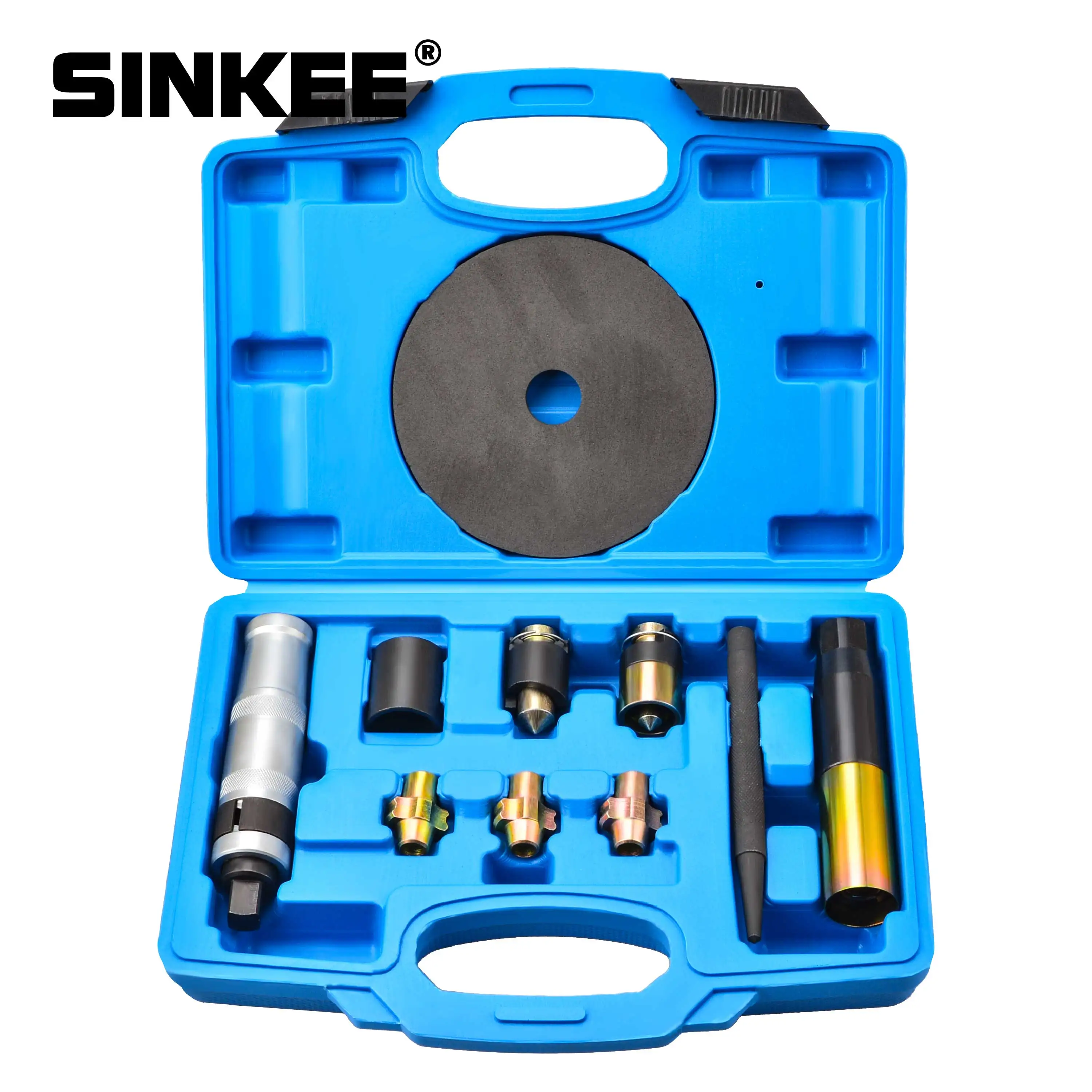 10pcs Drive Wheel Lock Nut Damaged Remover Tool kit Master Locking Wheel Nut Removal Set