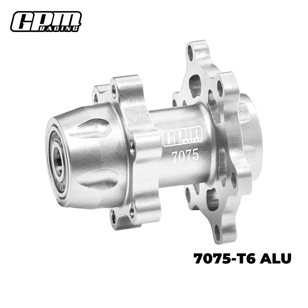 GPM Améliorations En Aluminium 7075-T6 Avant Moyeu De Roue Hexagonale (Plus Grands Roulements Intérieurs) pour Losi-1/4 PromPain-Mx Moto Rtr, Fxr-Los06000