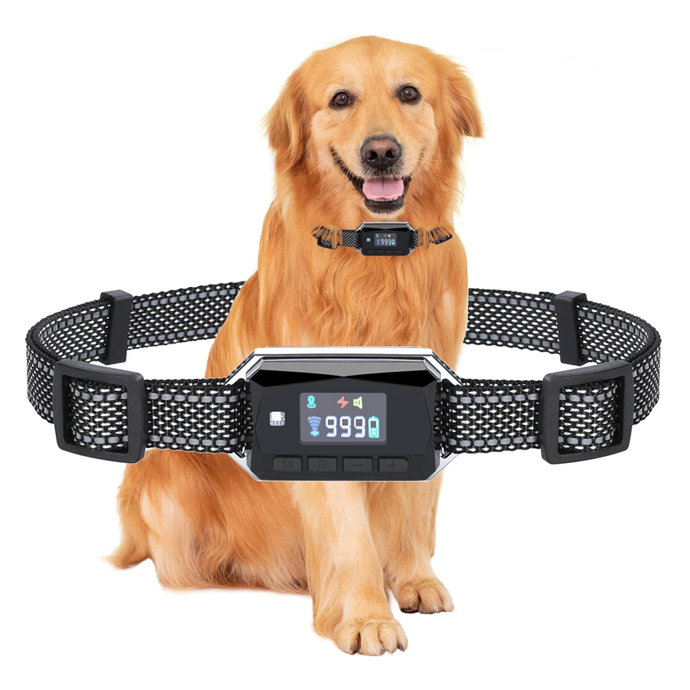 

GF01 Водонепроницаемый умный GPS-ошейник для забора для собак 30-999 метров Регулируемая беспроводная система GPS-забор с вибрационным шоковым звуковым сигналом